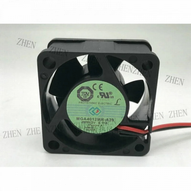 Y MGA4012MR-A20 12V 0.11A 4cm 4020 2선식 냉각팬