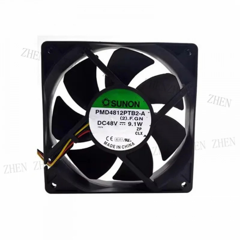 PMD4812PTB2-A DC48V 9.1W 112CM 3선 냉각팬Y