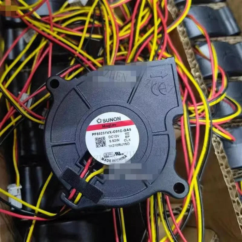 Y PF60251VX-C01C-GA9 냉각팬 6025 DC12V 5.52W 6CM 3핀