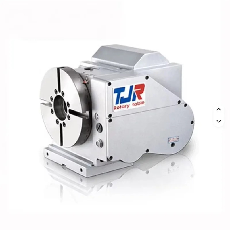 셀러 TJR AR-210LH 4축 스틸 로터리 테이블 서보모터 테일스톡 인덱스 CNC 수직 가공 센터용