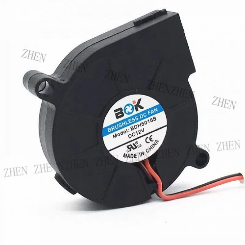 Y FOR BOK BDH5015S 5015 12V 5CM 2선식 터보 무소음 냉각팬