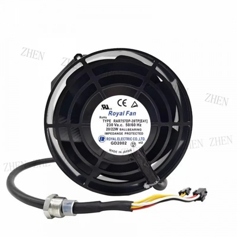FAN RAR757DP-39TP E41 5선 AC230V 20W 냉각팬Y