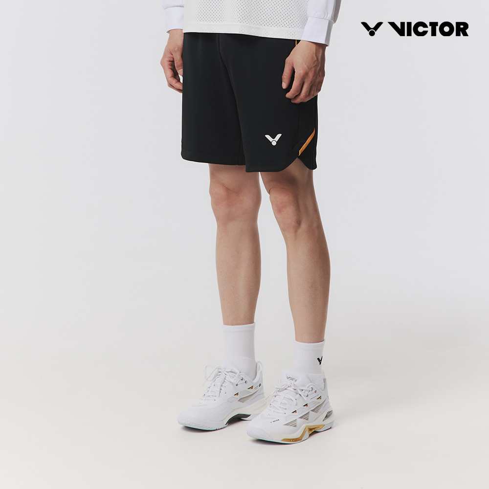 빅터 아울렛 배드민턴의류 V-MOVE SHORTS 남녀공용 5부 반바지 (R-50200) - 상세 이미지 3