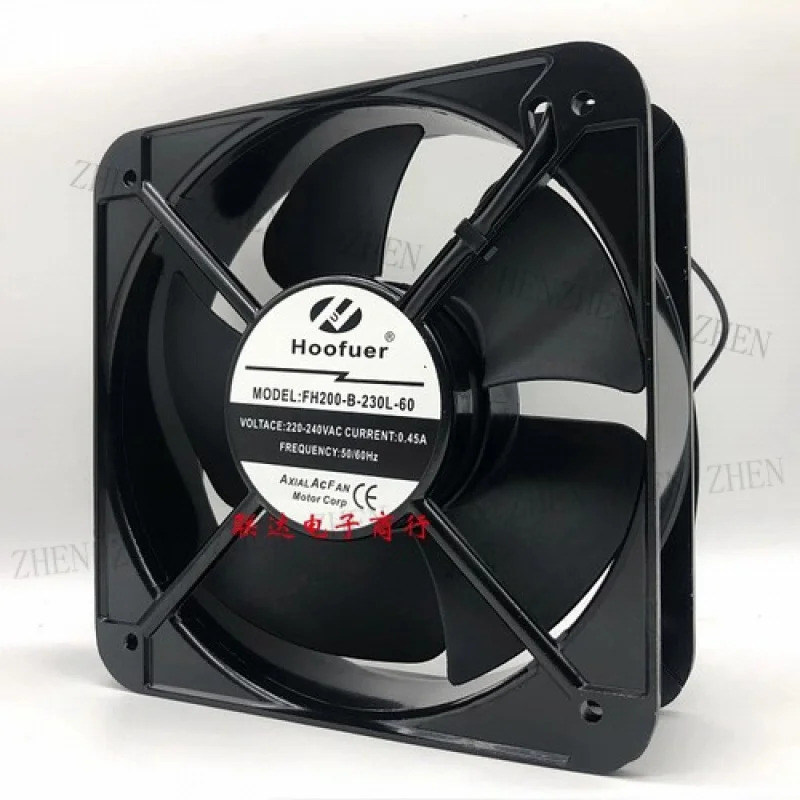 후퍼 FH200-B-230L-60 AC220V 0.45A 20060 20CM AC 냉각팬Y
