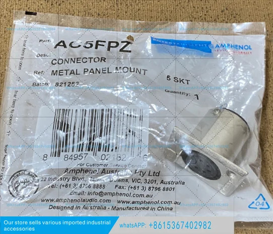 AC5FPZ 암페놀 5핀 자동차 커넥터 새 소켓