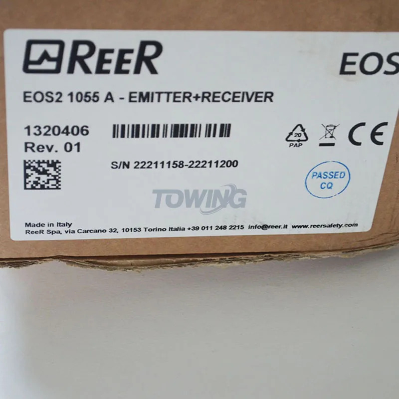 EOS21055A 새 이탈리아 REER 안전 라이트 커튼