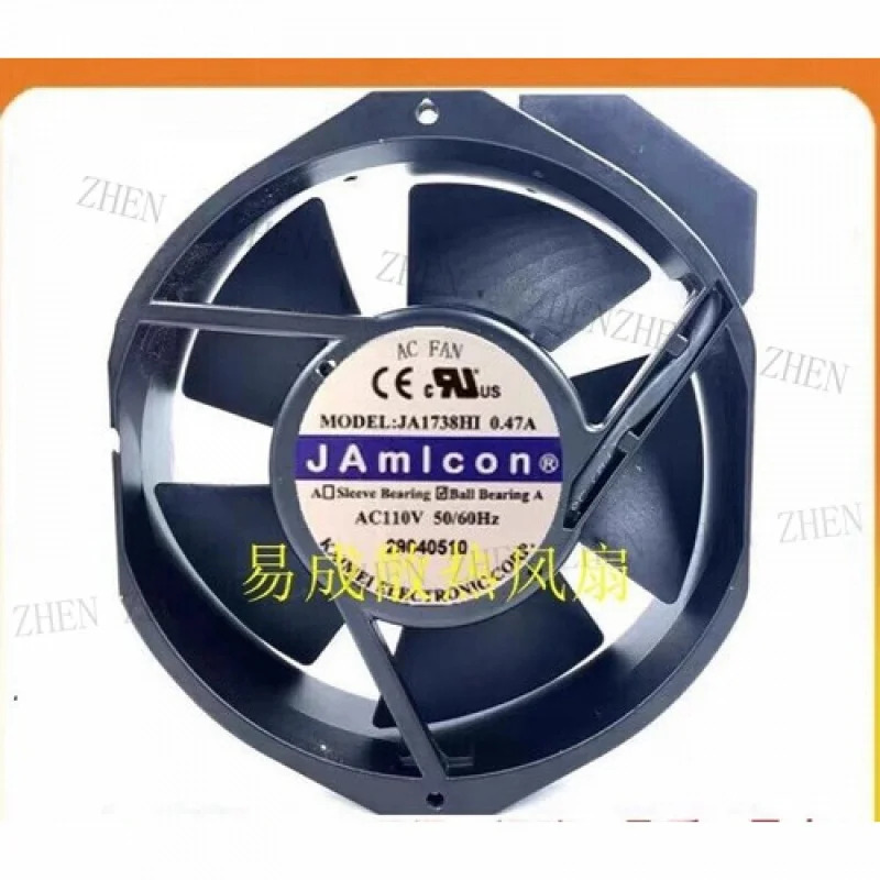 Y JA1738H1 17238 AC110V 0.47A 금속 냉각팬