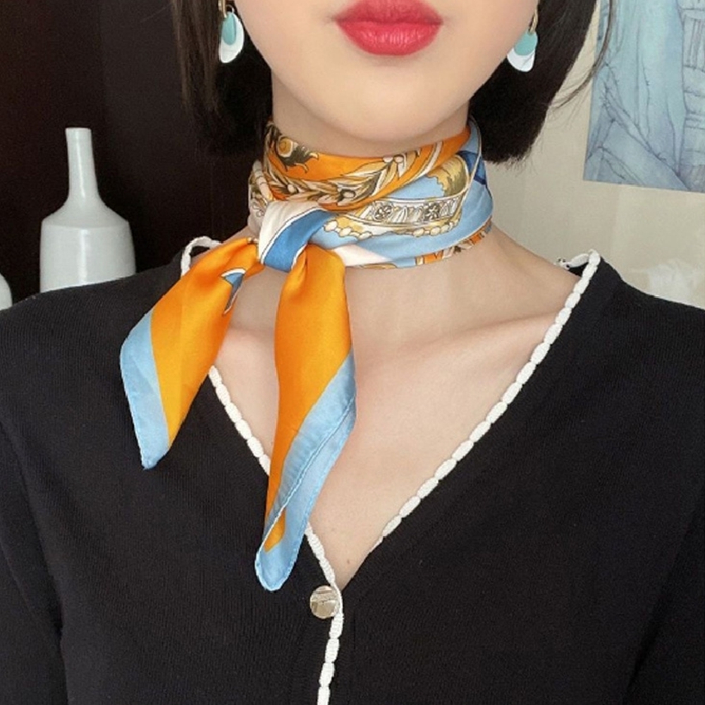 쁘띠 스카프 데일리 쉬폰 - 상세 이미지 3