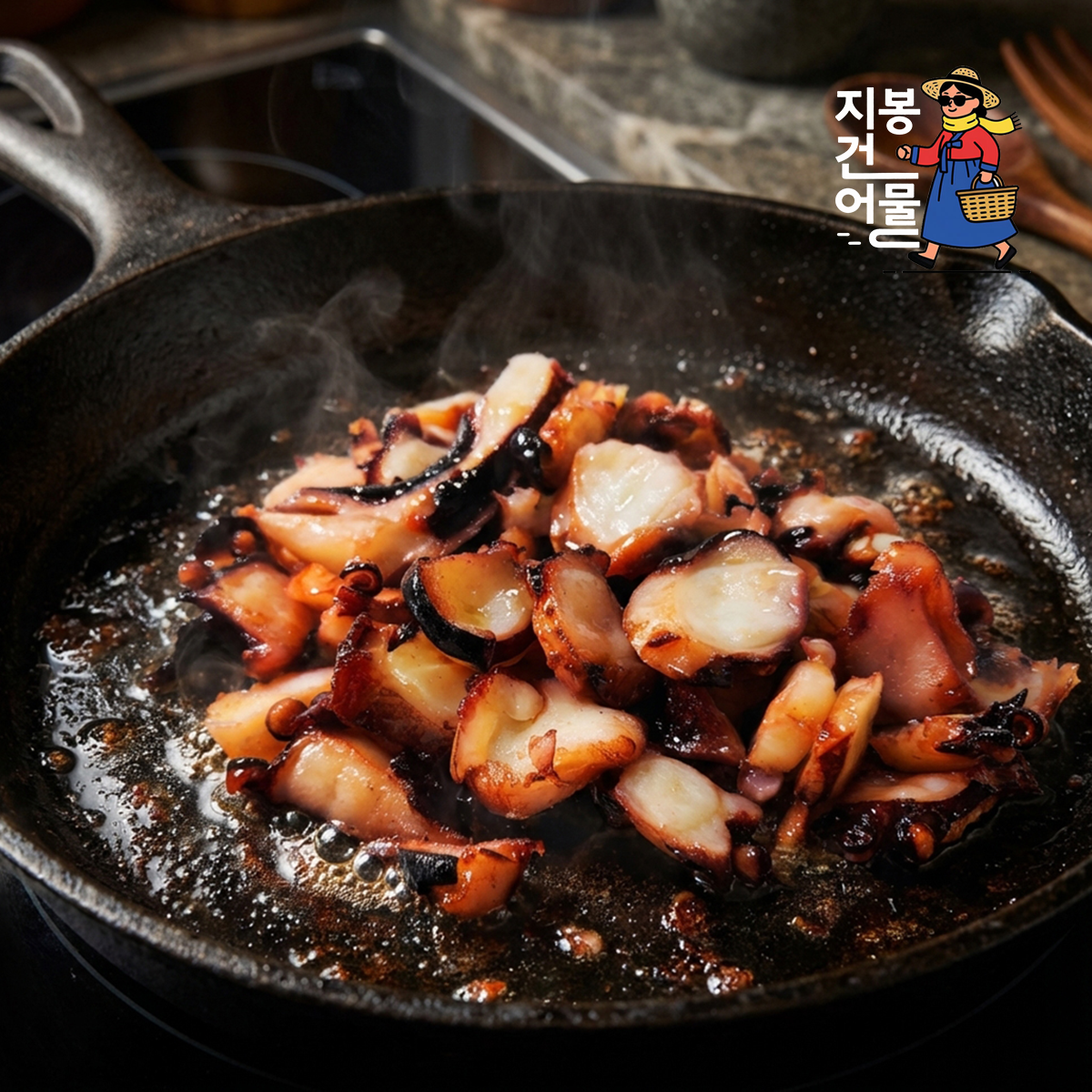 가문어 동전 오족 500g 대용량 문어다리 - 메인 이미지