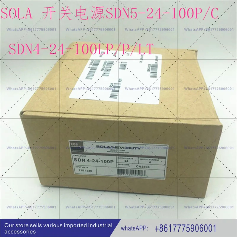 미국 모듈 SOLA 스위칭 전원공급장치 SDN5-24-100P/C SDN4-24-100LP/P/LT