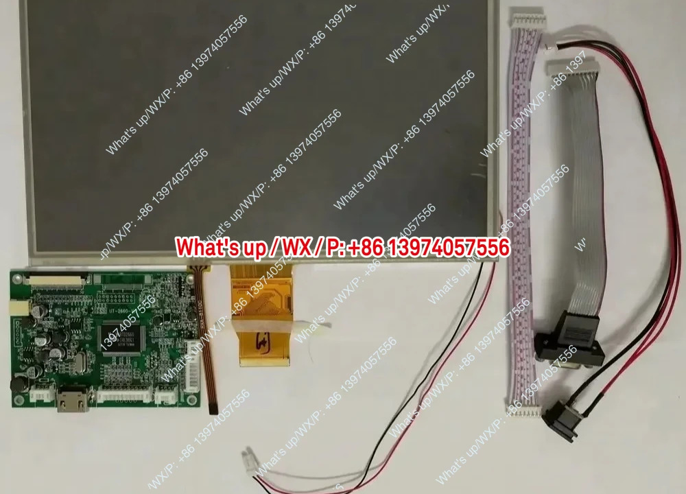 10.1인치 화면 1024x600 RGB TTL TFT LCD 디스플레이 드라이버 보드 모듈 VGA 포함