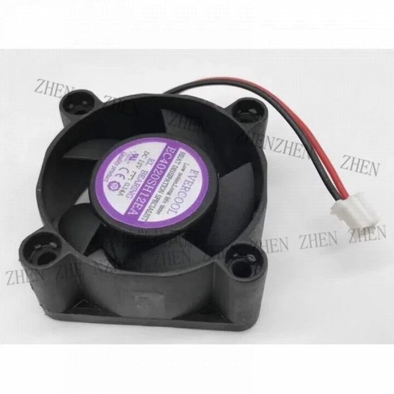 Y EC4020SH12EA DC12V 0.14A 4CM 40x20MM 2핀 냉각팬
