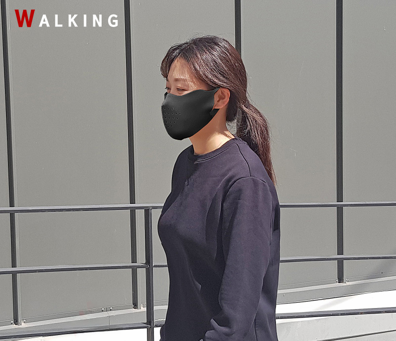 골프 칠때는 썬크림 말고 자외선 차단 마스크 UV 피부 보호 레저 등산 숨쉬기 편한 이미지 6