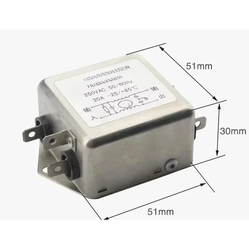 전원 필터 주파수 변환기 단방향 AC 220/380V 방지 레이저 기계 액세서리