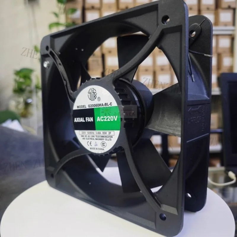 Y G20060HA2BL-C 팬 AC220V 200x200x60mm 2선 0.48A 65W
