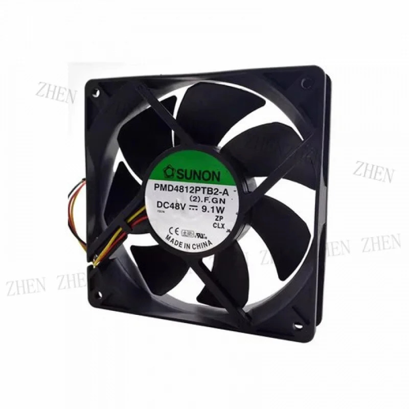 PMD4812PTB2-A DC48V 9.1W 112CM 3선 냉각팬Y