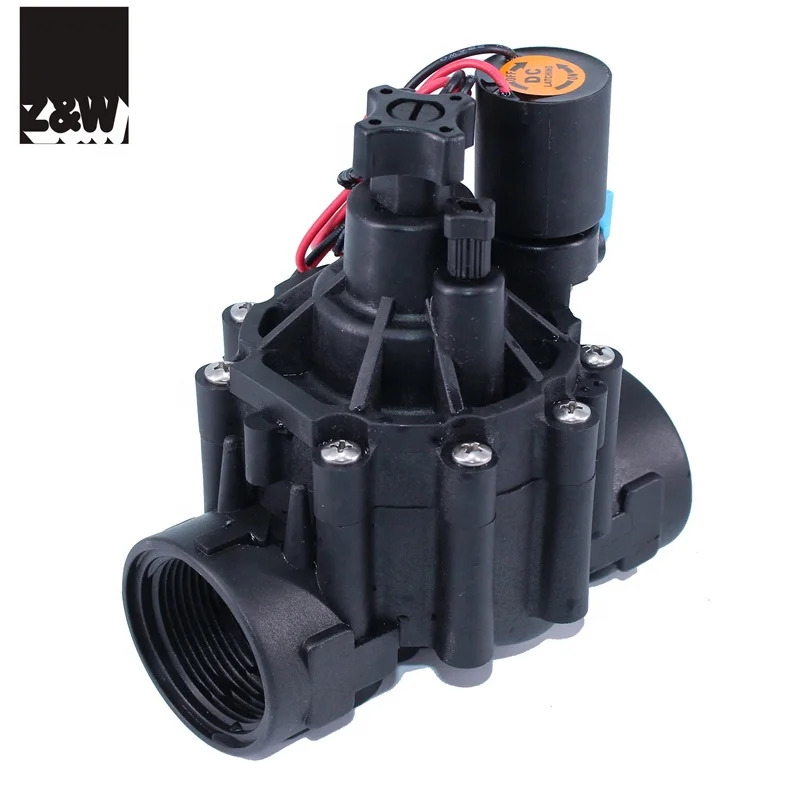 151DH 1.5인치 솔레노이드 밸브 관개 조경 유압 유량 제어 나일론 유리섬유 강화 1-1/2인치 DN40 50MM AC DC 래치