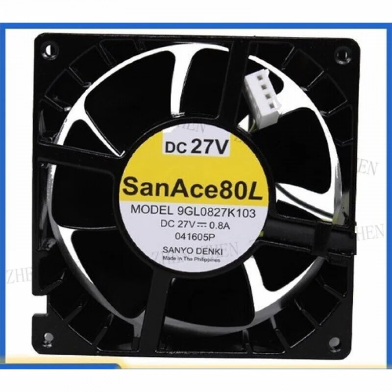 Y 9GL0827K103 27V 0.8A 8038 8CM 인버터 냉각팬