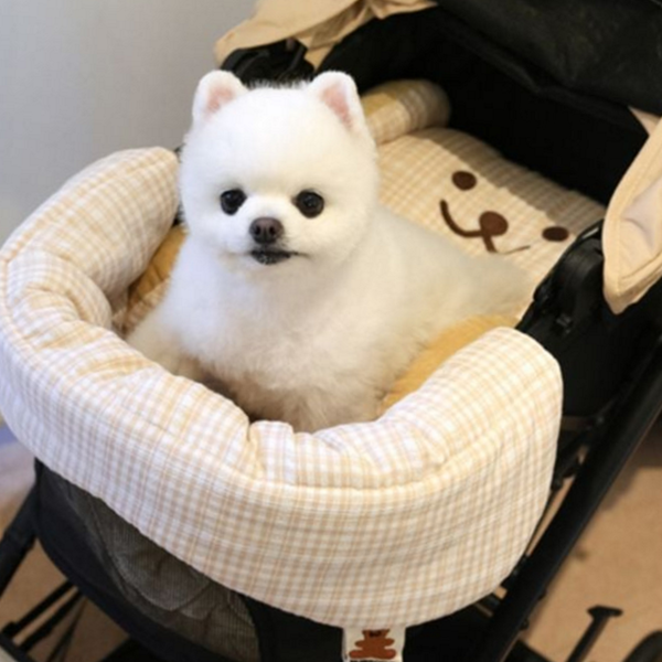 차량용 강아지 카시트 반려동물 애견 카시트 쿠션 시트 - 상품 이미지