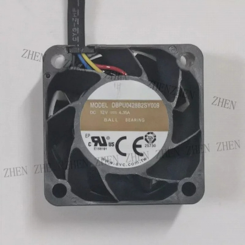 Y DBPU0428B2SY009 DC12V 4.35A 4CM 4028 4선 냉각팬