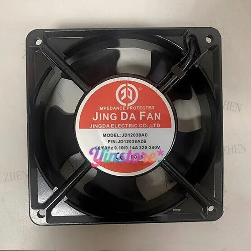 JD12038AC AC 120V 0.24A mm 2선 냉각팬