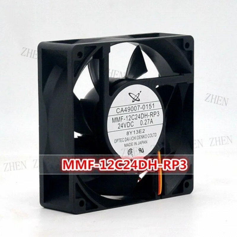 MMF-12C24DH-RP3 DV24V 0.27A 3선 인버터 냉각팬 12038Y