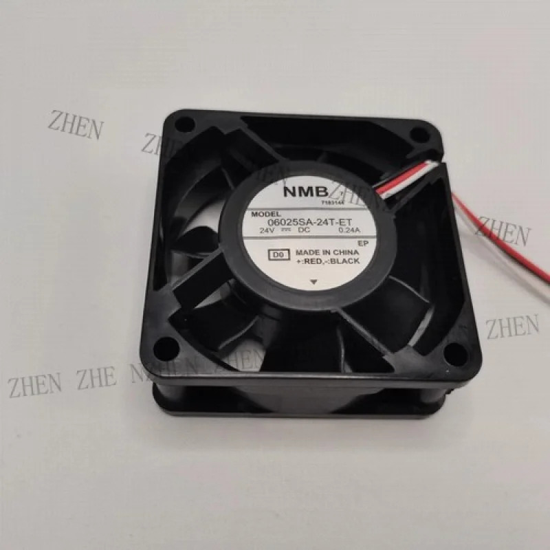 Y for 06025SA-24T-ET 6025 DC24V 0.24A 6CM 3핀 냉각팬