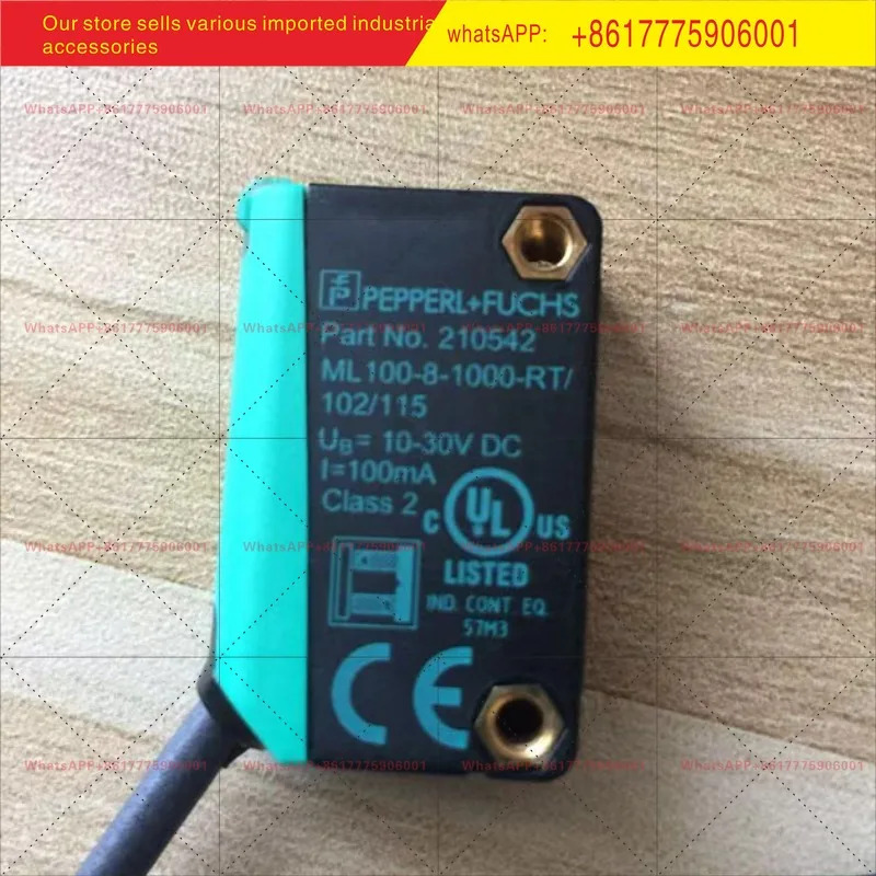 페퍼롤 푸크스 확산 반사 센서 ML100-8-1000-RT/95/103 새