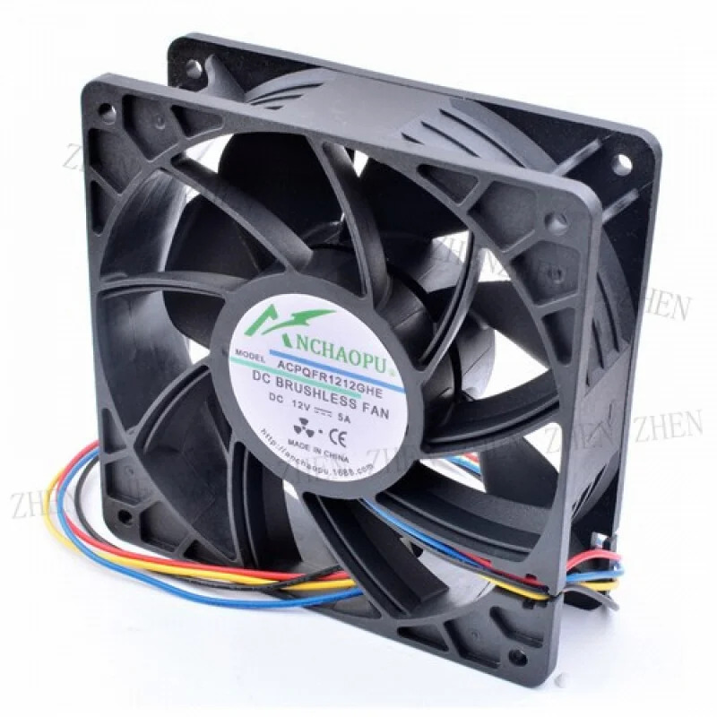 Y 12cm 12038 12V 5A QFR1212GHE 고속 서버 냉각팬