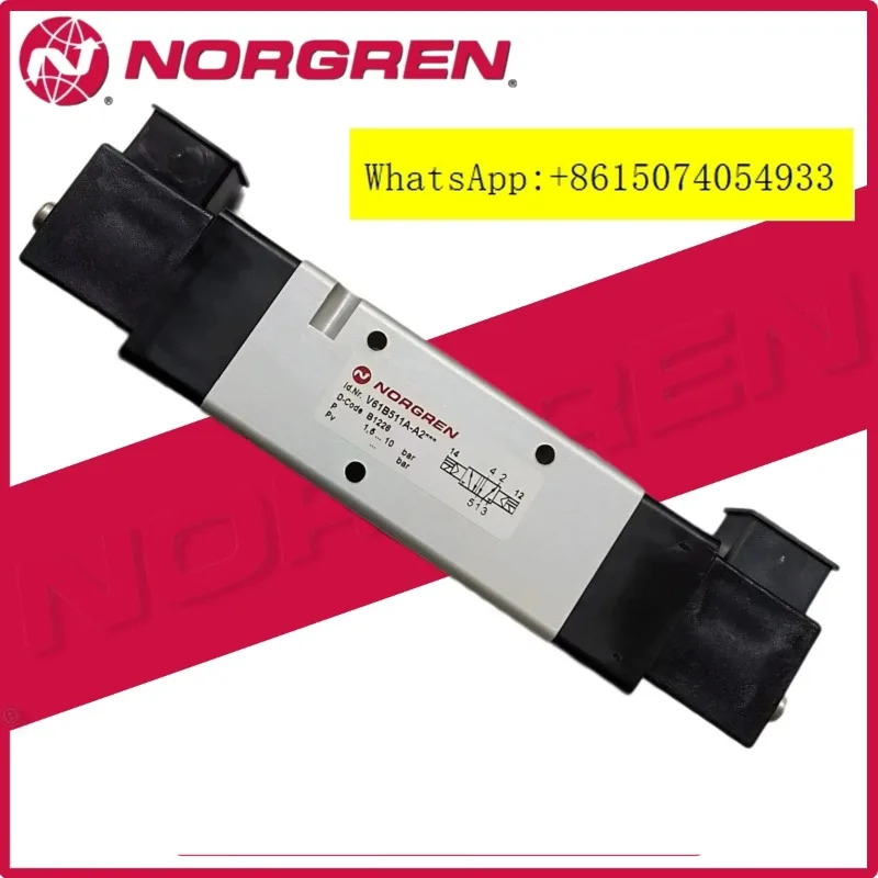 Norgren 솔레노이드 밸브 V61B511A-A212J 포장 작동 A213J A218J A219J