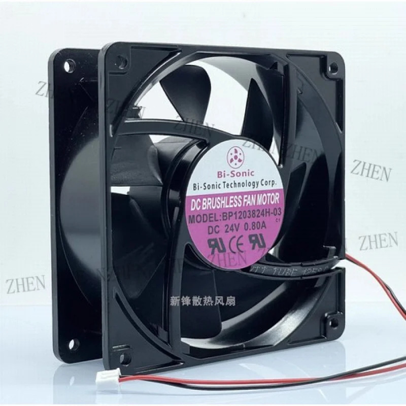 Y BP1203824H-03 DC24V 0.80A 2선식 냉각팬기능