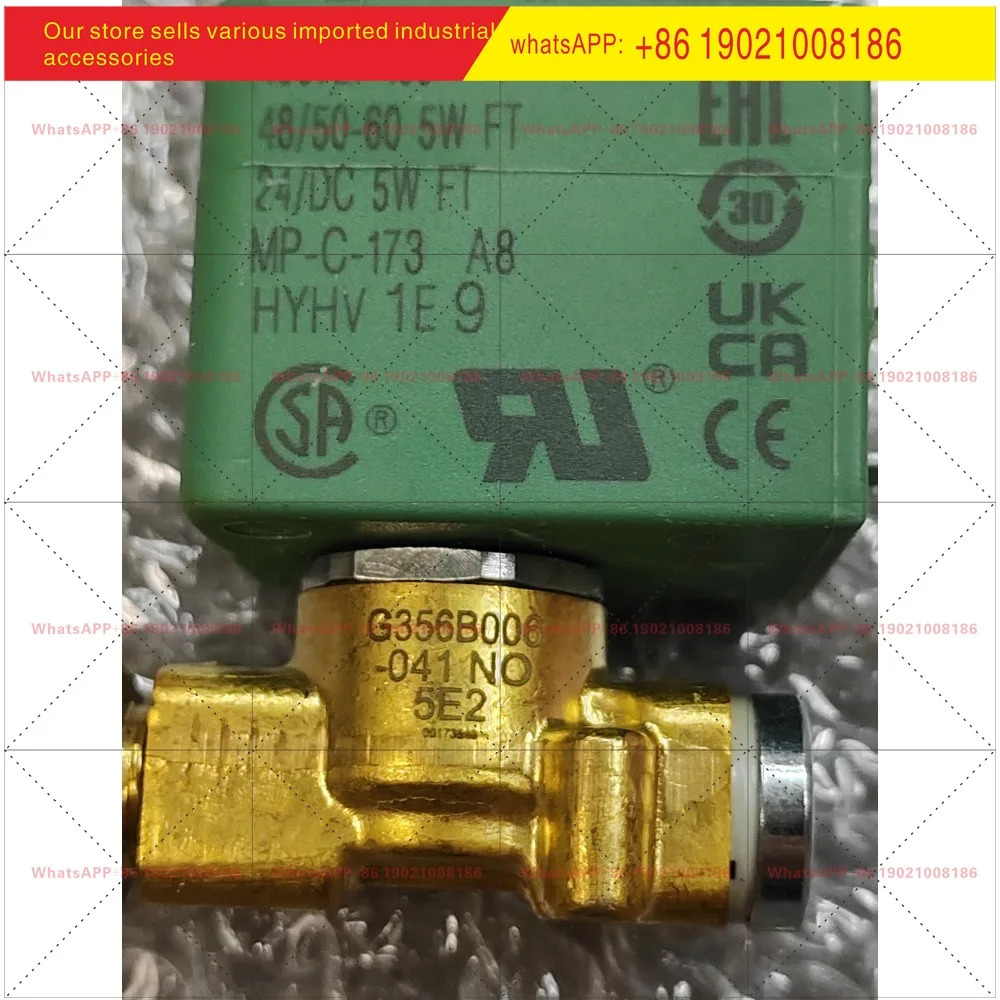 오리지널 ASCO 솔레노이드 밸브 SCG356B006VMS 24V