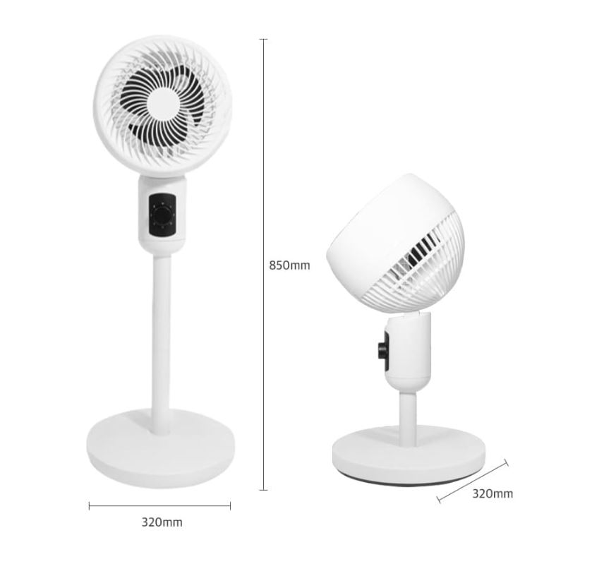 대웅모닝컴 선풍기 써큘레이터 DWF-C832HM 가정용 저소음 이미지 6