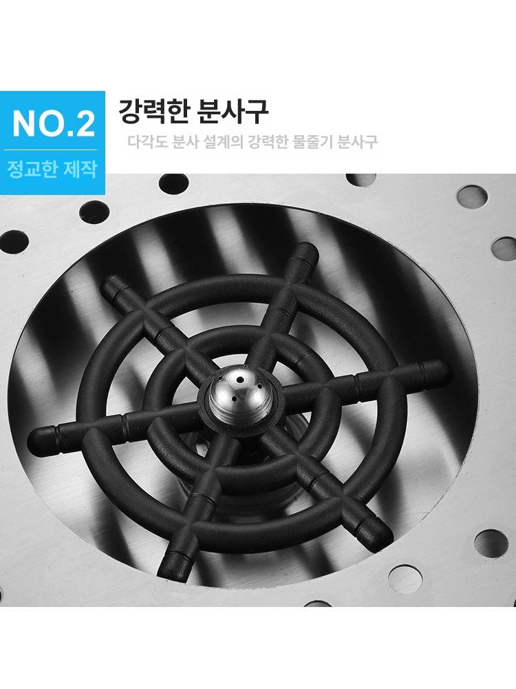 카페 피처린서 피쳐 워터스테이션 워셔 싱크대 컵 날개형 스핀젯 복합형 바앤키친 이미지 6