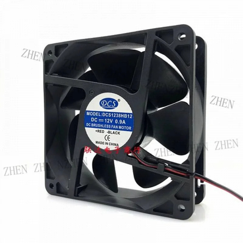 Y DCS1238HB12 DC12V 0.90A 12cm 12038 냉각팬