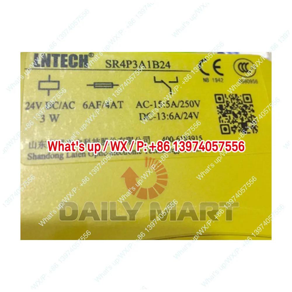 LNTECH SR4P3A1B24 안전 릴레이 포함