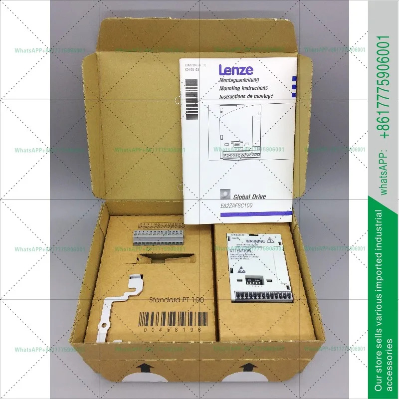 Lenze8200 시리즈 인버터 모듈 IO E82ZAFSC010 000 100