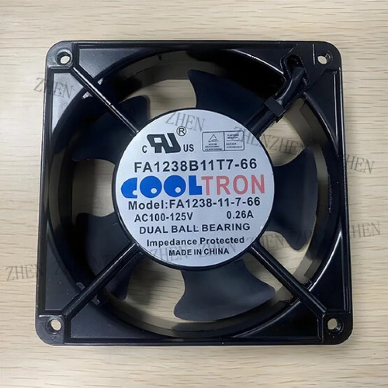 Y COOLTRON FA1238B11T7-66 FA1238-11-7-66 냉각팬 AC110V-125V 0.26A새