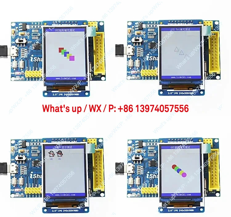 2인치 240x320 해상도 드라이버 ST7789 SPI 인터페이스 RGB LCD 디스플레이 모듈 IPS 스크린