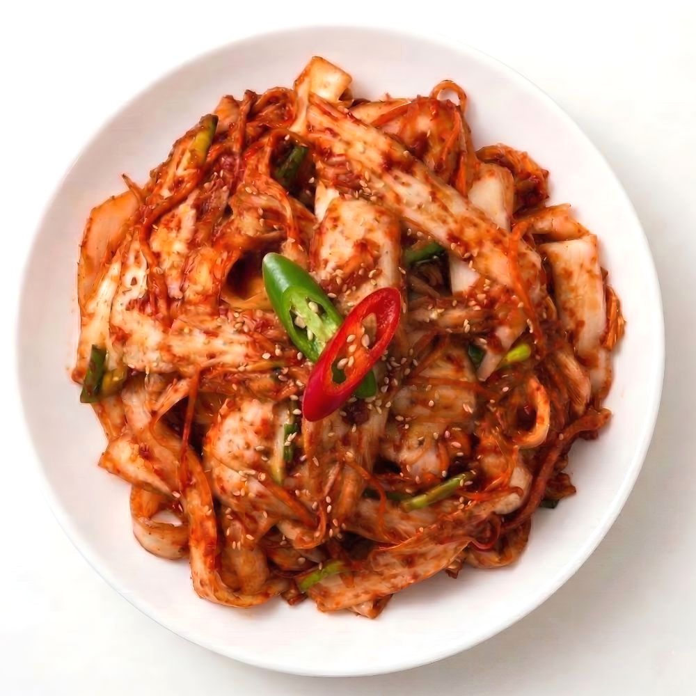 전라도 국내산 아삭아삭 썰은 배추맛김치 2kg - 상품 이미지