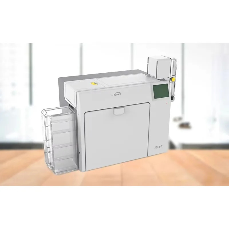 Seao ry R660 리트랜스퍼 카드 프린터 600dpi PVC 양면