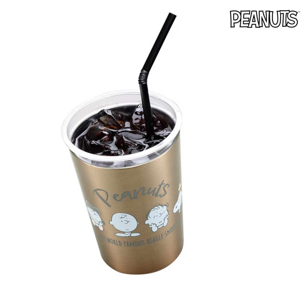 스누피 머그 컵 스텐 텀블러 400ml 캐릭터 굿즈 선물 이미지 6