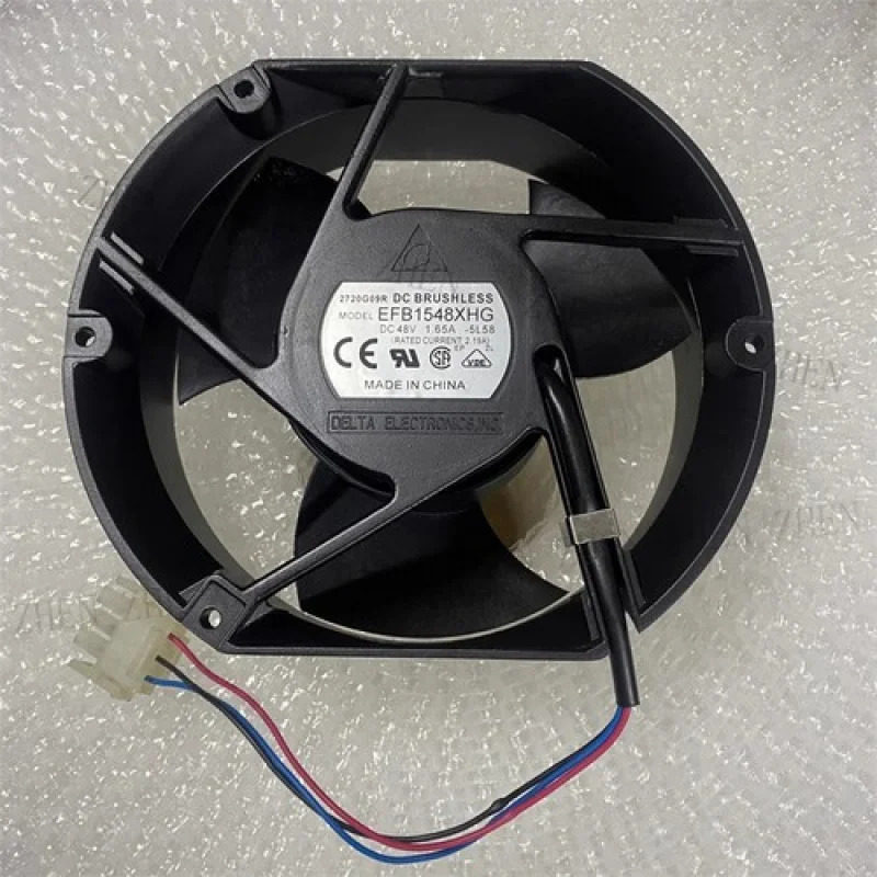 Y EFB1548XHG-5L58 DC48V 1.65A 3선식 냉각팬
