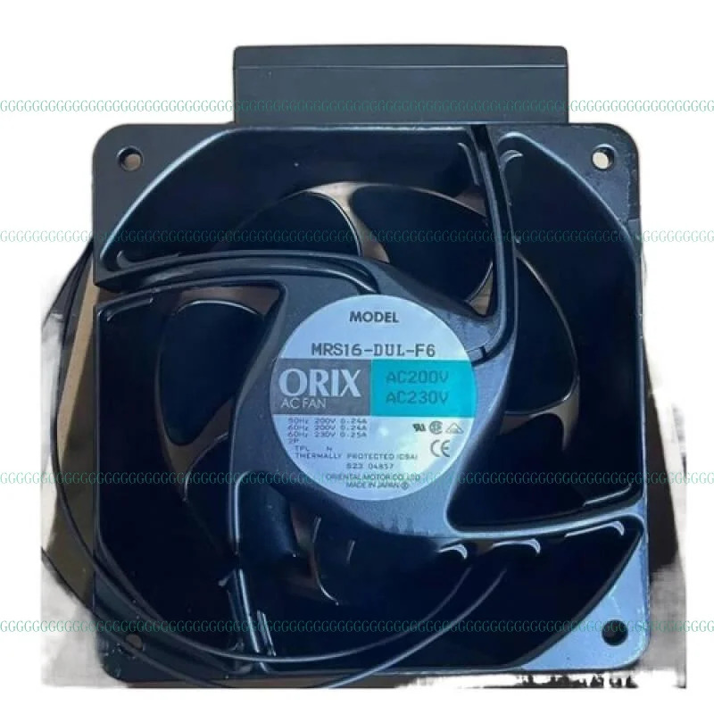 DD 오릭스 냉각팬 MRS16-DUL-F6 AC200/230V 0.24A 160x160x62MM