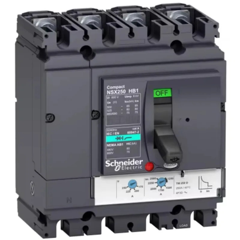 신 C25F3TM160 회로차단기 ComPacT NSX250F 산업 자동화 PLC 제어용