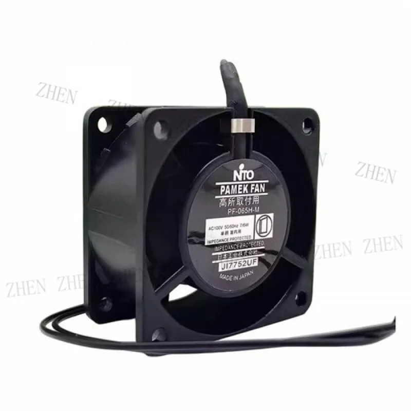 Y for NTO PF-065H-M 100V 7/6W 6CM 6030 금속 고온 냉각팬