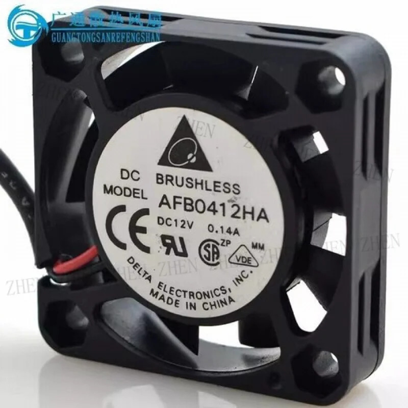 Y AFB0412HA 4010 DC12V 0.14A 4CM 2선식 냉각팬