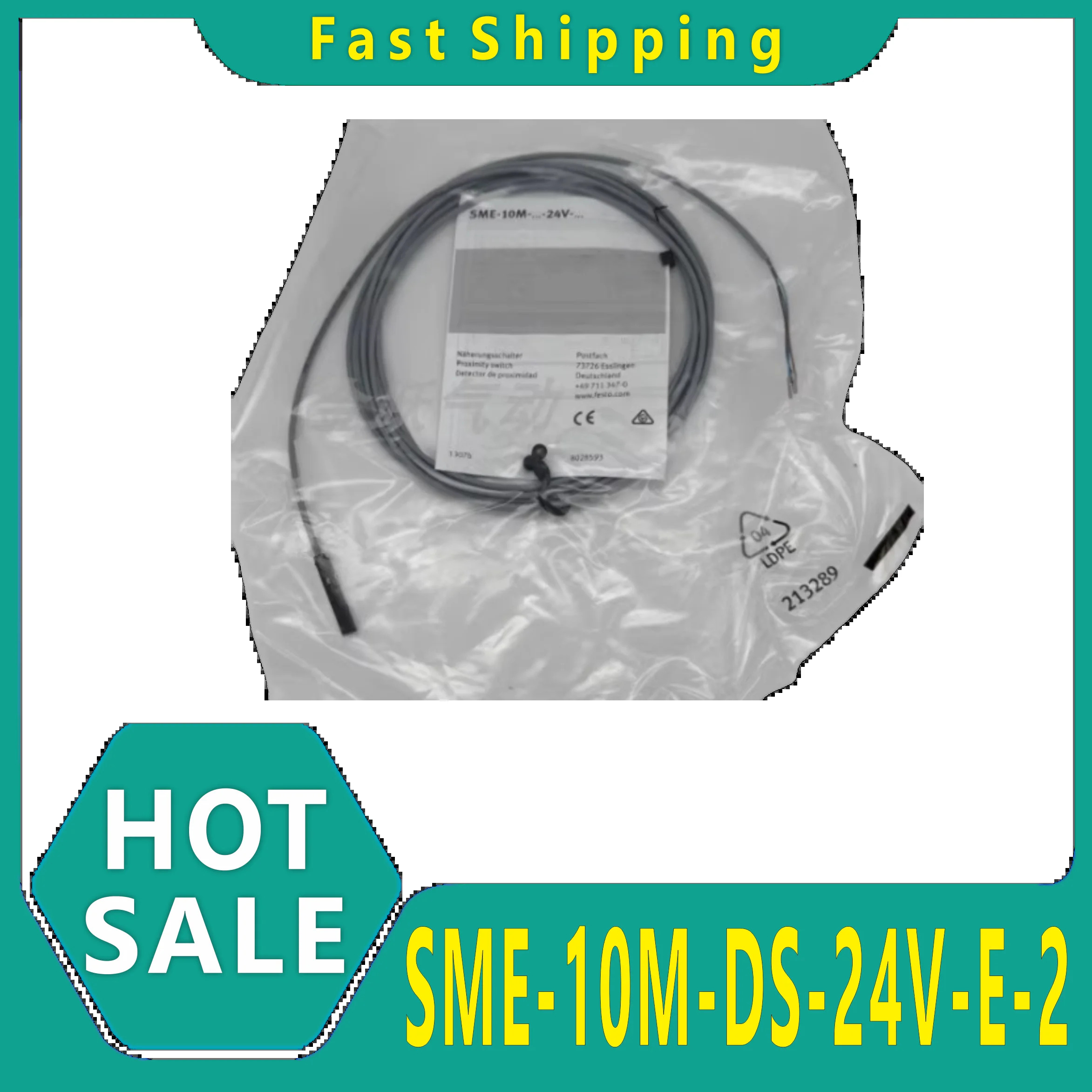 완전 새 공장 원본 SME-10M-DS-24V-E-25-L-OE 551365