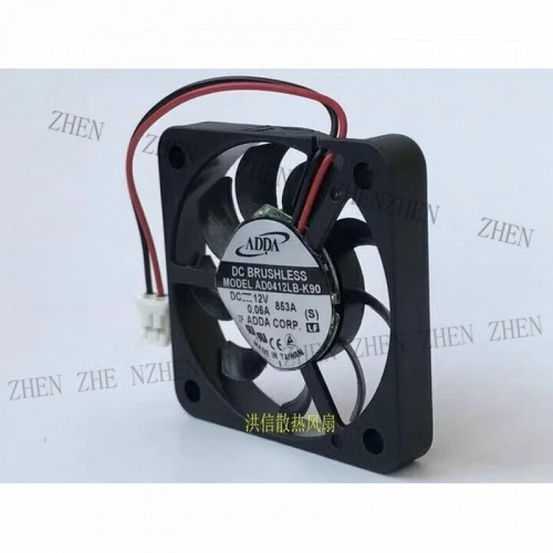 Y FOR AD0412LB-K90 DC12V 0.06A 2핀 냉각팬