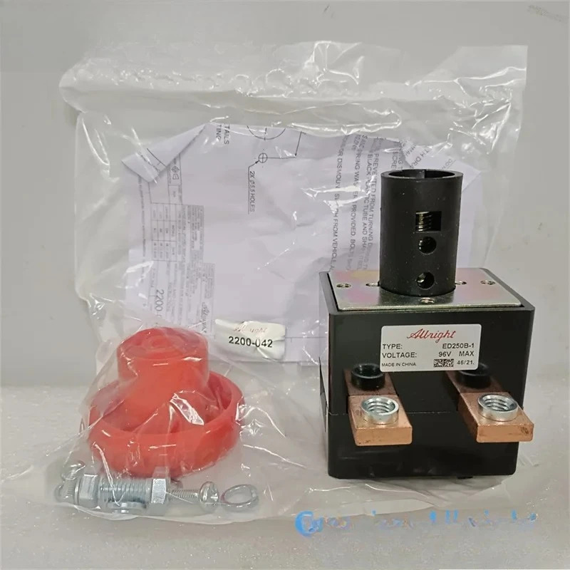 알브라이트 비상 버튼 ED250 ED250B-1 96V 250A 정지 스위치 96 볼트 250 암페어 지게차용